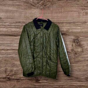 Mark Regent Women's Olive Green Quilted Coat – Like New